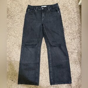 Garage Men's Dark Gray Relaxed Jeans